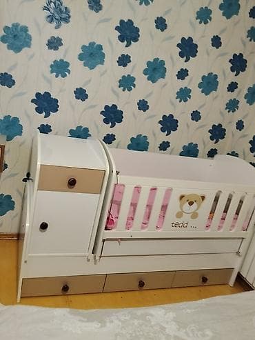 usaq beshiyi: Uşaq beşiyi matrasıda var heç bir qırıqı yoxdu real alıcıya endirimde — 2
