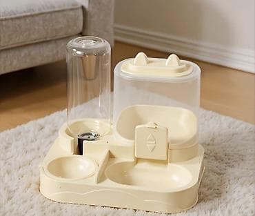 agilli yem qabi: Avtomatik yem və su qidalandırıcısı – pişik və kiçik itlər üçün - — 1