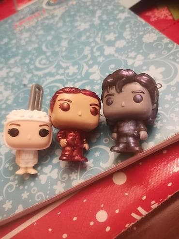 Велосипеды: Funko Pop üslubunda miniatür fiqurlar dəsti - 3 ədəd kiçik vinil — 1