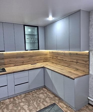 mebel desti: Sifarişlə mətbəx dəsti, Teksturalı laminat — 2