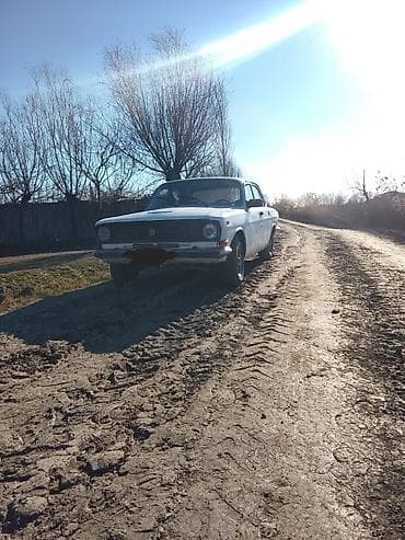 avtomobil vaz: QAZ-24 “Volqa” sedan - Kuzov: 4 qapılı sedan, ağ rəng - Ön hissə — 4