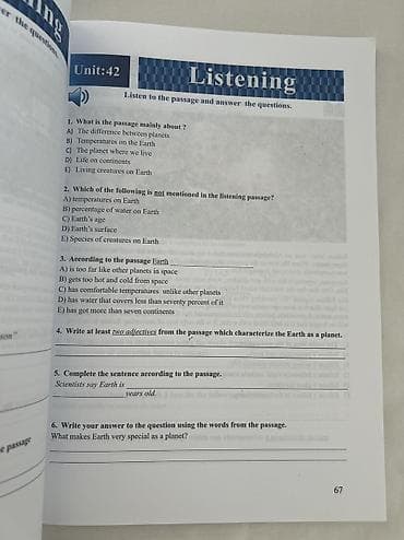 sumqayit velo: Məhsul: Reading & Listening Testbank – English 9–11 Təsvir: - — 5