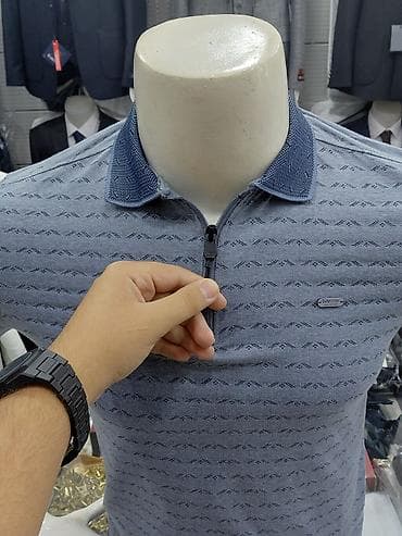 kurtka kisi ucun: Polo köynək, rəng - Mavi — 1