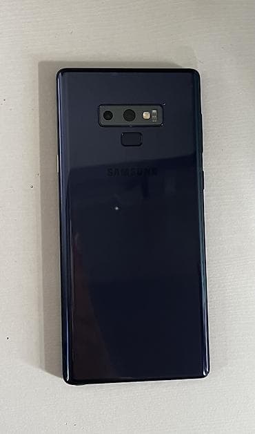 islenmis ventilator: Samsung Galaxy Note 9, 128 GB, rəng - Göy, Sensor, İki sim kartlı, Sənədlərlə — 2