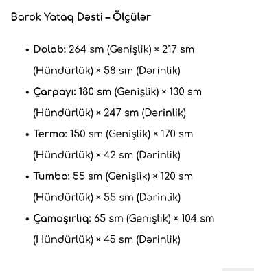su ceni bak: İkinəfərlik çarpayı, Dolab, İşlənmiş — 8