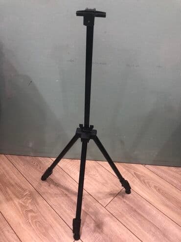 ведро на колесах: Foto/video üçün iki ədəd ştativ dəsti 1) Studiya işıq ştativi - Qara — 9