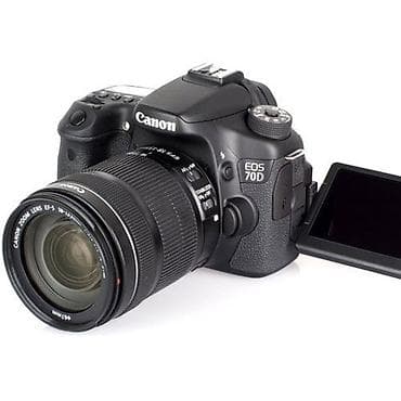 Canon EOS 70D DSLR fotoaparat 18-135 - Sensor: 20.2 MP APS-C CMOS