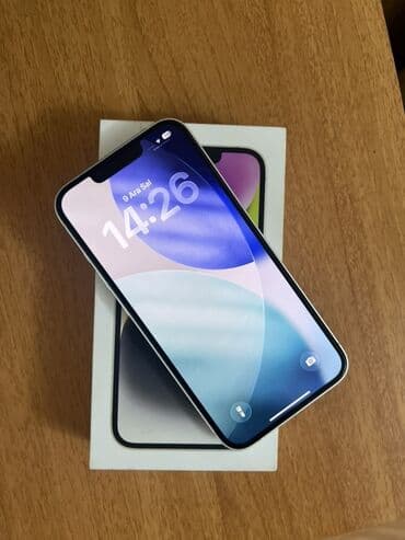 qiriq telefon: IPhone 14, 128 GB, Ağ, Face ID — 1