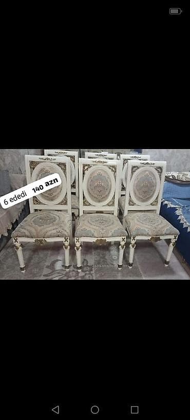 stulllar: Qonaq otağı üçün, İşlənmiş, Stul — 1