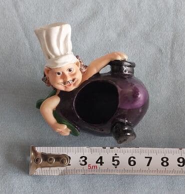 ag badimcan: Fiqur, Keramika, rəng - Bənövşəyi — 2