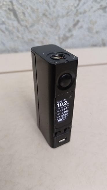 Elektron siqaret üçün mod (box mod) - Rəng: qara, kompak dizayn -