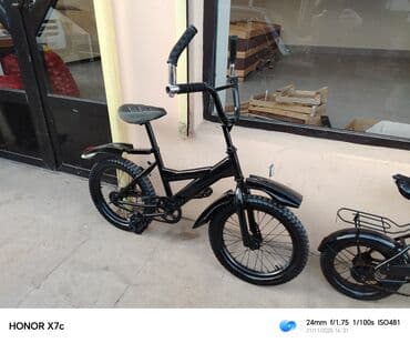 Boşqablar: Uşaqlar üçün velosipedlər - Rəng: tam qara - Ölçülər: müxtəlif uşaq — 6