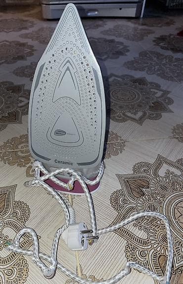 Elektrikli qızdırıcılar və radiatorlar: Buxarlı ütü – keramik altlıq Bir problemi var ki,su fisqirdan yeri — 3