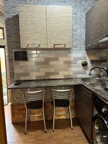 mətbəx dəsti: Mətbəx mebeli dəsti - Material: laminat/LDSP fasadlar, daş naxışlı — 1