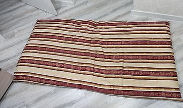 Döşəklər: Qatlana bilən döşək – naxışlı, zolaqlı parça - Model: yer döşəyi / — 3
