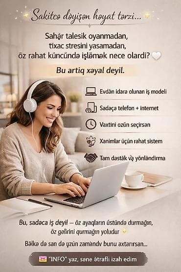 bakı iş elanları ofisiant: Model, Qadın — 1