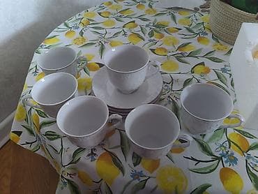 icki: Çay dəsti, rəng - Ağ, Farfor, Villeroy & Boch, 6 nəfərlik — 2
