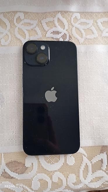 apple qulaqciq: IPhone 14, Qara, Face ID — 3