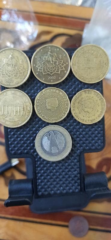 kohnə pullar: 50 Avro, 1962 il, Mis, Vəziyyəti: Yaxşı — 3