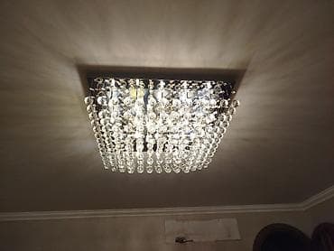 tripod lampa: Çılçıraq, 10 və daha çox lampa, Metal — 2
