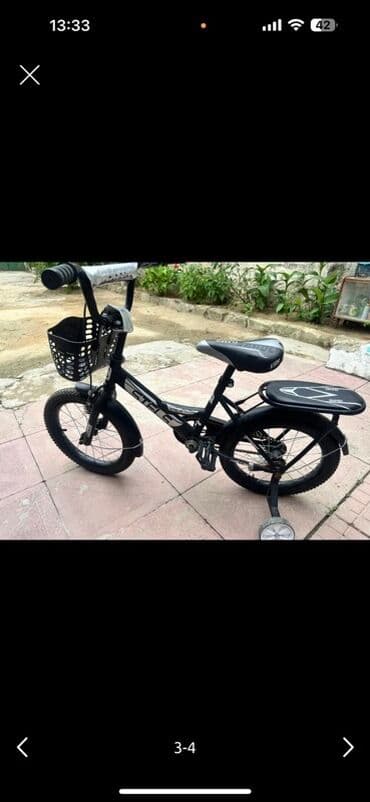 velosiped ucun isiqlar: İki təkərli Uşaq velosipedi Stels, 16", sürətlərin sayı: 1 — 2