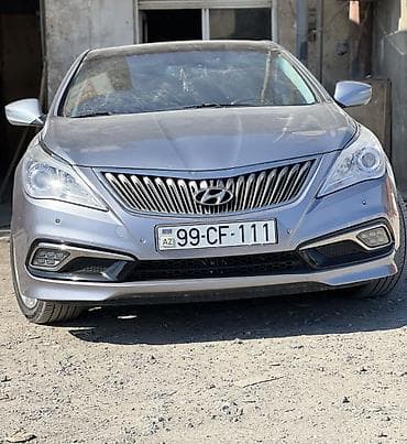 mersedes 4 goz: Hyundai Grandeur: 2.4 л | 2014 г. Седан — 1
