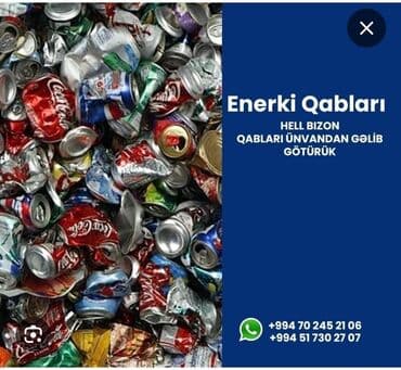 Müxtəlif növ təkrar emal materiallarını qəbul edir. Buraya enerji
