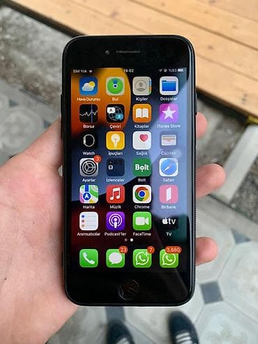 alcatel pro: IPhone 7, 32 GB, Qara, Barmaq izi — 4