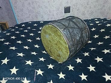 tilov barabanı: Qedimi kaqiz turbadi 35.5 olcu de qol 31 korpus sedefle uzlenib sm 58 — 5