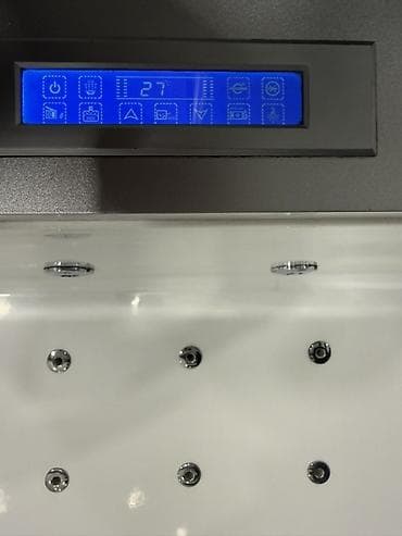 e motor: Hidromassajlı iki nəfərlik vanna - Künc/qutu tipli geniş kvadrat — 3