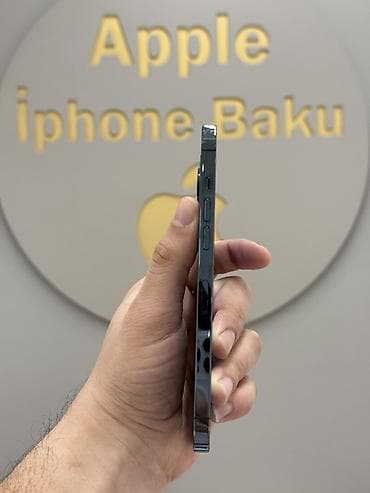 ktv odenis: IPhone 12 Pro Max, 256 GB, Pacific Blue, Sənədlərlə, Zəmanət, Face ID — 2