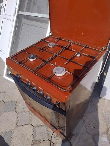 elektrik plitə: Qarışıq sobası Ayrıca dayanan, 4 gözlü, İşlənmiş — 2