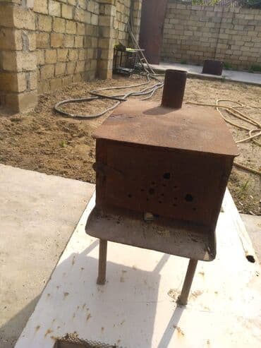 odun kesen mator: Dəmir Peçi, İşlənmiş, yanacaq - Odun, Qaz, Kömür, Ünvandan götürmə — 2