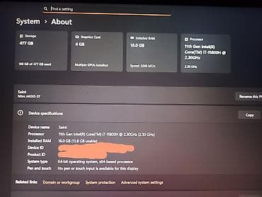 продаётся ноутбук запечатанный абсолютно новый привозной из америки: Б/у Acer Nitro, 15.6 ", Intel Core i7, 512 ГБ, Бесплатная доставка — 2