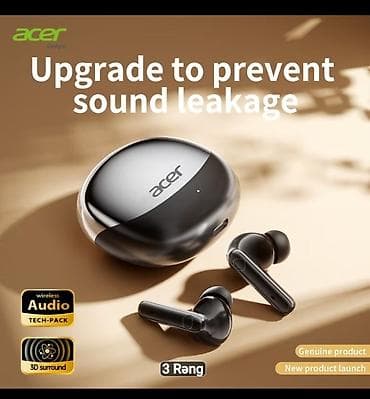 Yeni Simsiz (Bluetooth) Qulaqcıqlar, Acer