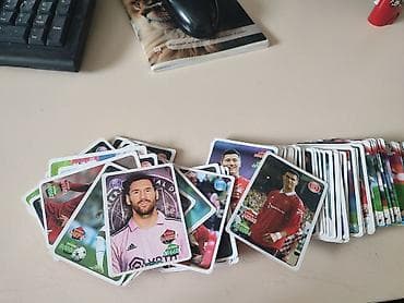 Искусство и коллекционирование: Futbol kolleksiya kartları paketi 140 + kart - Müxtəlif seriyalardan — 2