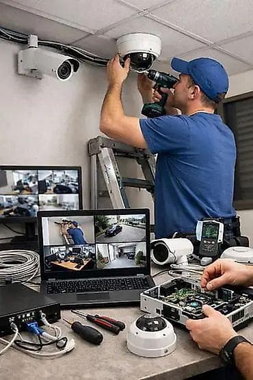 Təhlükəsizlik sistemləri | Domofonlar, Müşahidə kameraları, Şlaqbaumlar, Bollardlar | Quraşdırılma, Zəmanət