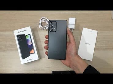 Samsung Galaxy A52, 128 GB, rəng - Qara, İki sim kartlı