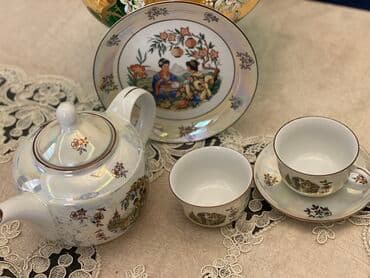 sena çayı: Çay dəsti — 1