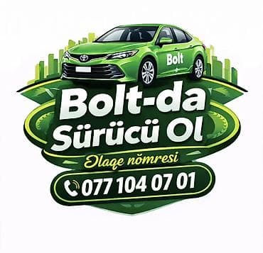 Taksi sürücüsü tələb olunur, Şəxsi nəqliyyat vasitəsi ilə, Həftəlik ödəniş, 1-2 illik təcrübə lalafo.az -da Taksi sürücüsü tələb olunur, Şəxsi nəqliyyat vasitəsi ilə, Həftəlik ödəniş, 1-2 illik təcrübə