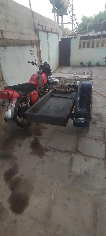 Motosiklet üçün qoşqulu yan səbət - Növ: motosikletə bərkidilən yan — 2