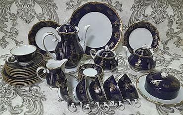 Çay dəsti, Farfor, 6 nəfərlik, Almaniya