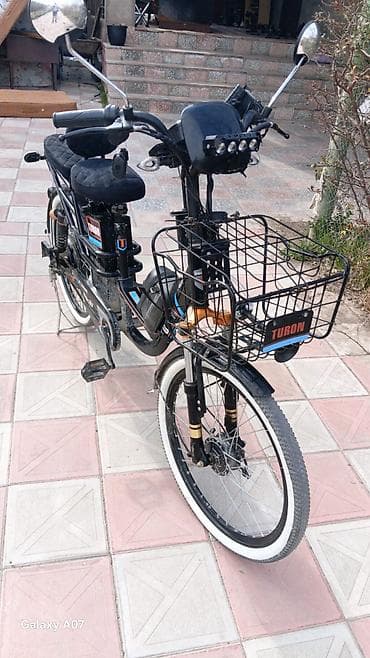 hibrid velosiped: İşlənmiş Elektrik velosipedi 24", 350-500 Vt — 4