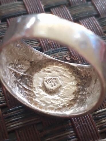 gümüş kişi üzükleri: Üzük, Qaşsız — 5