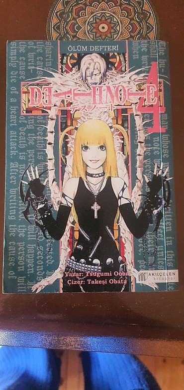 isbartivni desdleri: Məhsul: 1 kitab 5 man.“Ölüm Dəftəri” (Death Note) manga kitabları — 8