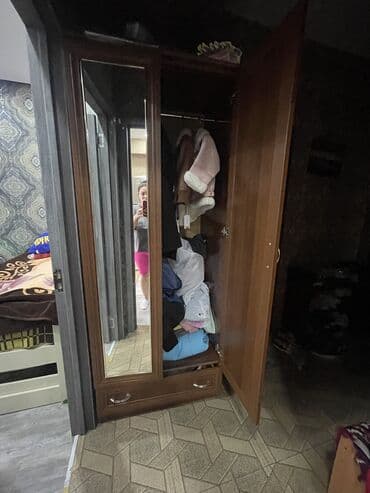 İşlənmiş, Açılan, 2 qapılı Düz dolab, Qarderob, paltar dolabı, Azərbaycan — 3