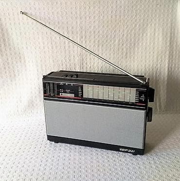 Диктофоны: VEF 221 portativ radioqəbuledici - Klassik sovet istehsalı, analoq — 2