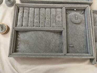 Аренда оборудования: Bijuteriya üçün vitrinlər Az istifadə olunub Hamsı birlikdə 130 azn 😍 — 2