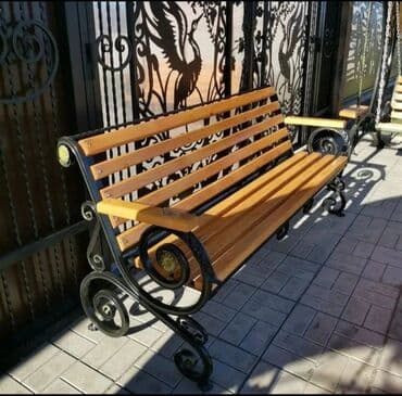 Sifarişlə bağ yelləncəkləri: Metal en mmc olaraq istədiyiniz forma və ölçüde demir işlerinin — 16