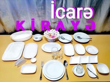 красивые платья на прокат в баку: Kirayə qab-qacaq,qablar,ağ servis qablar. Ad günləri,nişan,xına,toy — 1